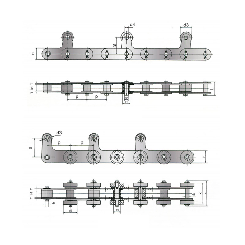 Slabhra iompair feadán Cruach Metallurgical